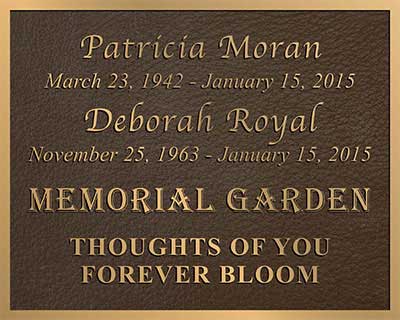 bronze plaque, bronze custom shape border, 3d bronze photo plaque, bas relief miller plaque