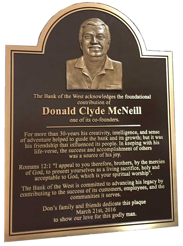 You Get What You Pay For #1: Bronze Plaque Mounting – Family Memorials By  Gibson