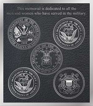 military plaque, military bronze plaques, custom bronze military plaque 