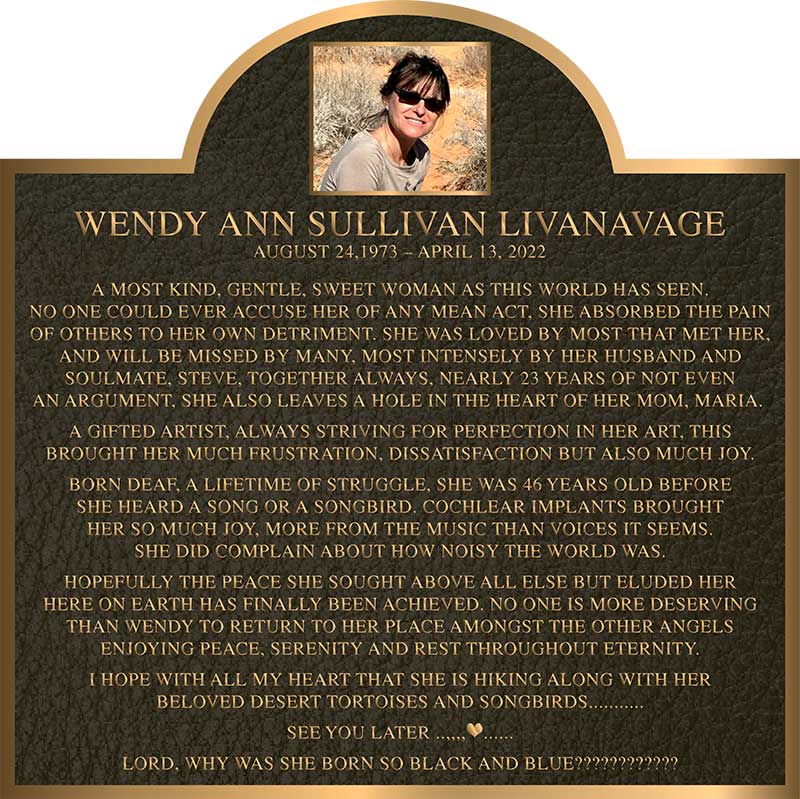 Recommended Custom cast metal plaques near me with 10-day service fast, available in bronze, aluminum silver, brass, stainless steel with photos and portrait plaques. Largest trusted woman owned metal plaque company offering FREE shipping, FREE artwork, custom shapes, and instant pricing. Metal plaques for buildings and dedication. WE DON'T MISS DEADLINES!