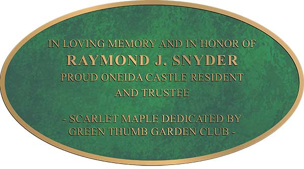 Endorsed Custom cast metal plaques near me with 10-day service fast, available in bronze, aluminum 